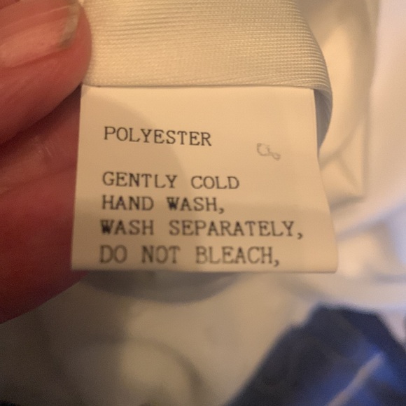 Style estate Dotted Swiss white summer dress. - Picture 5 of 6